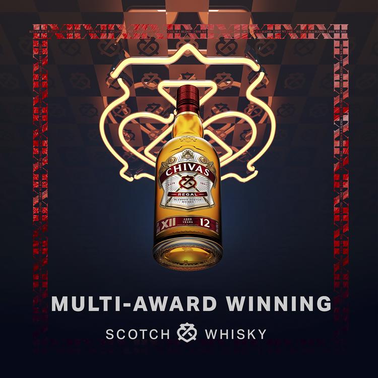 Chivas Regal 12 Year Old Blended Scotch Whisky 70cl