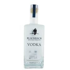 BLACKBACK VODKA 46% 70cl
