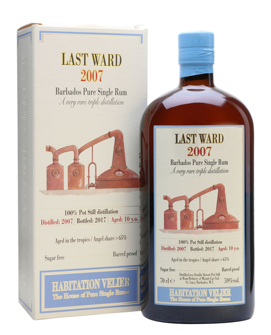 Last Ward 2007 Barbados Pure Single Rum 70cl