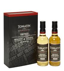 Tomatin Contrast - Bourbon & Sherry Cask Matured 2 x 35cl Whisky 2x 46% vol